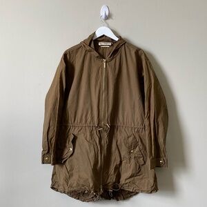 MICHAEL Michael Kors khaki green women’s utility jacket